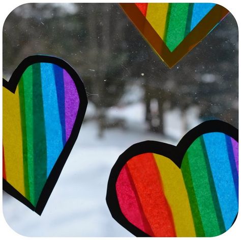 Craft Day! 27 Gay Crafts That Celebrate LGBT Culture and History Butterfly Finger Puppet, Paper Spinners, Lgbt Culture, Colorful Slime, Rainbow Treats, Rainbow Slime, Pride Week, Growing Crystals, Wreath Flower