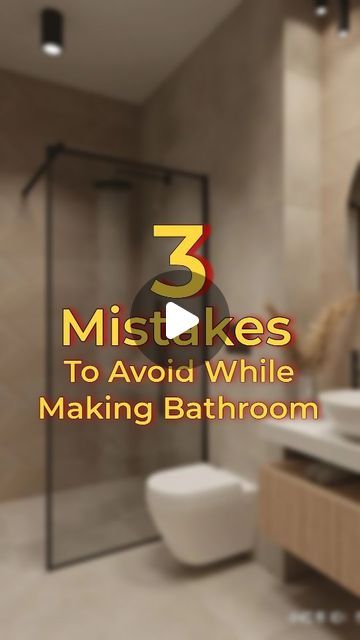 Shivasya on Instagram: ""🛁✨ Avoid bathroom blunders! 3 must-avoid mistakes when elevating your bathroom space. Pro tip: Design with precision, declutter wisely. 🚿 . Follow @shivasya_interior_design for more ! . . . . . . Interior design, interior design ideas, bathroom, Washroom interior, luxury Bathroom, powder room, home decor, Architecture, Real estate #BathroomWisdom #ProTips #DesignInspo#HomeDecor#InteriorGoals#DreamSpace#StyleYourSpace#ModernLiving#InteriorDetails#HomeStyle#DecorCrush#InteriorIdeas#DesignTrends#HomeSweetHome#SpaceSolutions#InstaHome#ChicInteriors#CozySpaces#InteriorStyling#DecorInspiration#LivingInStyle#homevibes #reelsinstagram #reels #interiordesign #viral #trending #explore" Powder Washroom Ideas, Powder Washroom, Washroom Design Ideas, Luxury Powder Room Design, Luxury Washroom Design, Washroom Decor Ideas, Washroom Interior, Interior Design Ideas Bathroom, Lux Bathroom