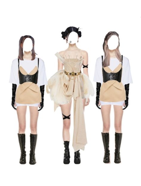 Kpop Gg Stage Outfits, Soloist Outfits Kpop, Kpop Soloist Outfit Ideas, Stage Outfits Kpop Ideas Solo, Solo Outfits Kpop, Kpop Stage Outfits Ideas Soloist, Kpop Soloist Outfit, Solo Stage Outfits, Korea Dress