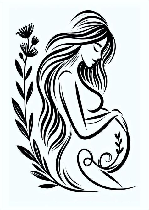 Visit our website and have access to thousands of incredible images. Pregnant Mother Drawing, Ideas For Tattoos, Tattoo Mother, Couple Maternity Poses, Paper Quilling Flowers, Sewing Machine Embroidery, Woman Png, Pregnant Mother, Quilling Flowers