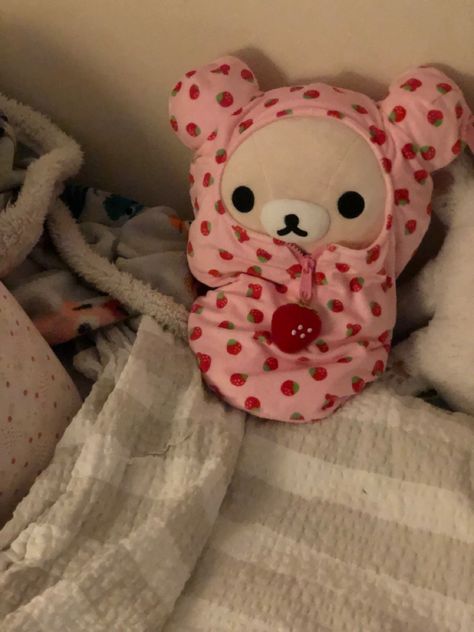 Plush Room, Kpop Sanrio, Rilakkuma Korilakkuma, Rilakkuma, Room Aesthetic, Teddy Bear, Pink