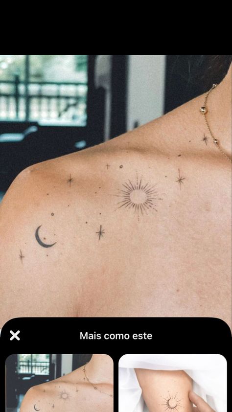 Moon And Lightning Tattoo, Tattoos Lightning, Lightning Bolt Tattoos, Tattoos Poppy, Tattoos Dandelion, Tattoos Sunflower, Poppy Tattoos, Dandelion Tattoos, Cloud Tattoos