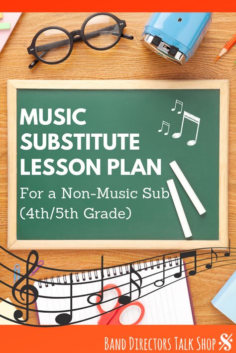 Music teachers and beginning band directors - Do you need a music substitute lesson plan? Here is a great solution for you, even for a non-music substitute teacher. This is a scripted lesson plan for 4th & 5th music grade over meter. In the article are links to a PDF, awesome, short teaching videos with links, and discussion questions. All you have to do is download a PDF of this entire music substitute lesson plan - ready to go for your substitute! #banddirectorstalkshop Movement Activities For Kids, Music Supplies, Elementary Music Class, Middle School Music, Substitute Teaching, Music Curriculum, Music Lesson Plans, Music Worksheets, Elementary Music Classroom