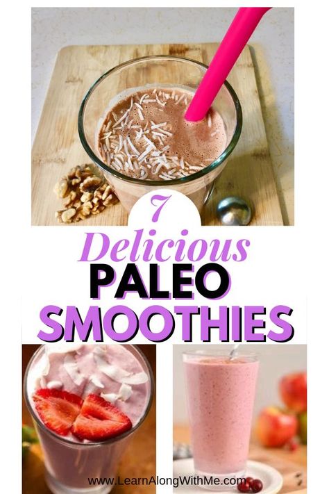 Paleo Smoothie Recipes, Paleo Smoothies, Smoothies Vegan, Best Smoothie, Baking Powder Uses, Baking Soda Beauty Uses, Diets For Beginners, Healthy Smoothie, More Energy