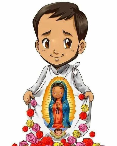 Virgen de Guadalupe #virgenofguadalupe Blessed Mother Statue, Juan Diego, Catholic Crafts, Catholic Images, Blessed Mother Mary, Mary And Jesus, God Prayer, Acrylic Canvas, Blessed Mother