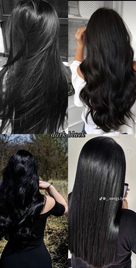 Winter Hair Accessories, Best Hairstyles For Women, Black Hair Aesthetic, Dark Brunette Hair, Long Silky Hair, Jet Black Hair, The Best Hairstyles, Hair Stylies, Winter Hair