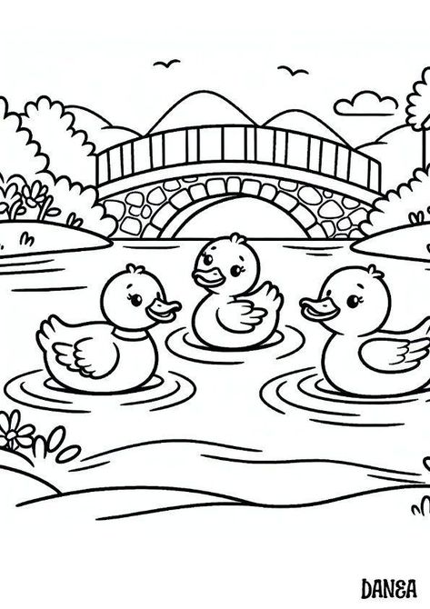 Discover your next coloring adventure! Click the link above to explore a world of coloring pages and let your creativity shine! 😀😊😸 Coloring Pages To Print Free Printables, Ducks Coloring Pages, Ducks In A Pond, Pond Animals, Kids Printable Coloring Pages, Kid Coloring Page, Art Sketches Pencil, Colouring Printables, Printable Coloring Sheets