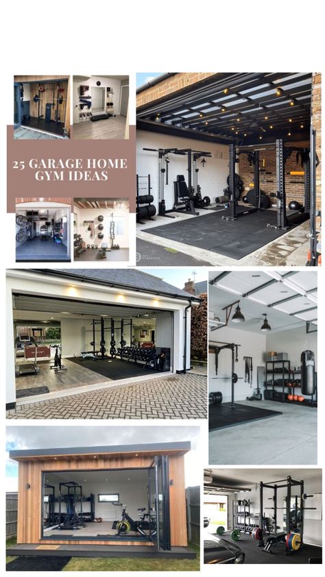 Diy Outdoor Gym Ideas, Garage Home Ideas, Garage Home Gym, Garage Gym Ideas, Outdoor Remodel, Gym Ideas, Outdoor Gym, Garage Gym, Home Gym