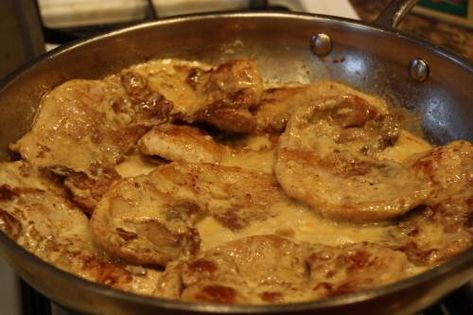 Pork Scallopini Recipes, Scallopini Recipes, Pork Scallopini, Recipes Pork, Happy Housewife, Slow Cooker Bbq, Pork Ham, Pork Dinner, Pork Cutlets