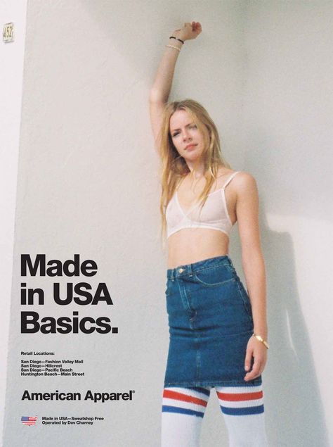 American Apparel Ad, Aesthetic Vintage Outfits, Whatever Forever, 90’s Outfits, Outfits 2000s, Model Outfit, Classic American Style, All American Girl, Outfit 90s