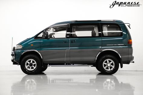 Japanese Classics | 1994 Mitsubishi Delica L400 Mitsubishi Delica 4x4, Delica Van, 2020 Cars, Mitsubishi Delica, Custom Jeep Wrangler, 4x4 Van, Custom Jeep, Camper Van Conversion Diy, Van Car