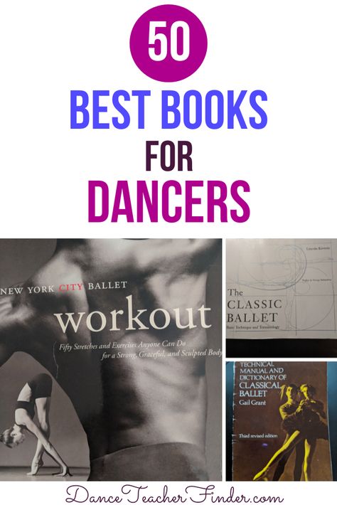 Looking for the best books for dancers? These 50 books about ballet, teaching dance, tap, jazz, contemporary, modern, improvisation & more are sure to motivate, educate & inspire. They also make great Christmas gifts for friends, dance teachers & dance students! #dance #dancebooks #books #reading #dancing #ballet #tap #contemporarydance #moderndance #teachingdance #danceteacher #dancer #ballerina #improv #danceeducation #gifts #dancegifts #giftsfordancers #lovetodance #booksfordancers Dance Terminology, Ballet Terminology, Dance Teacher Tools, History Of Dance, Friends Dance, Teaching Dance, Dance Books, Dance Studio Owner, Dancing Ballet