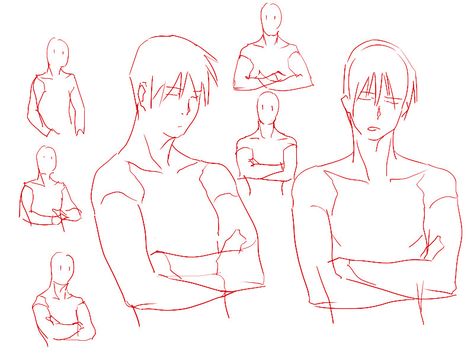 Sketches - Album on Imgur Crossed Arms, Manga Drawing Tutorials, Figure Reference, Body Reference Drawing, Figure Drawing Reference, Anatomy Art, Metal Gear, 영감을 주는 캐릭터, Art Poses