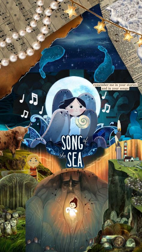 #thesongofthesea #songofthesea #ireland #sea #mermaid #animation #movies Song Of The Sea Wallpaper, Mermaid Animation, The Sea Aesthetic, The Sea Wallpaper, Celtic Legends, Sea Aesthetic, Song Of The Sea, Animation Movies, Irish Countryside