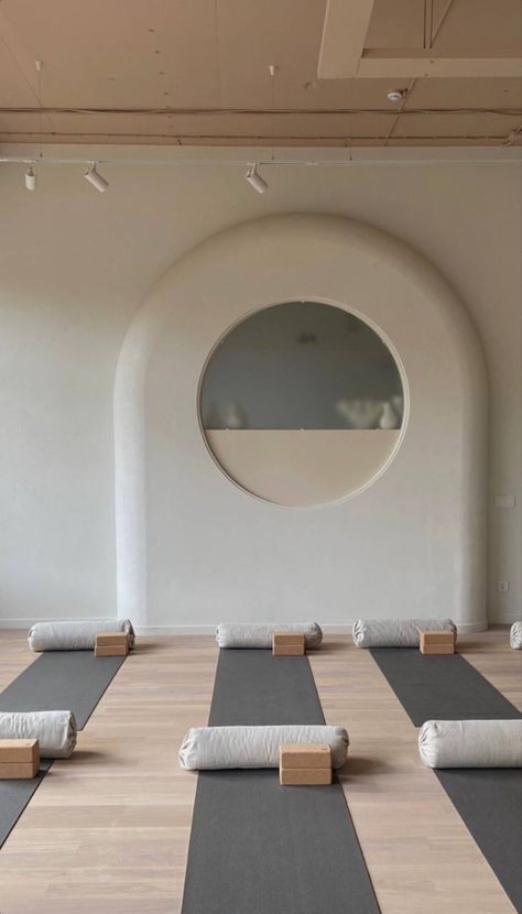 Yoga Morning, Yoga Place, Asana Yoga, Yoga Studio Design, Pilates Gym, Yoga Aesthetic, Yoga Inspo, Wellness Studio, Aesthetic Yoga