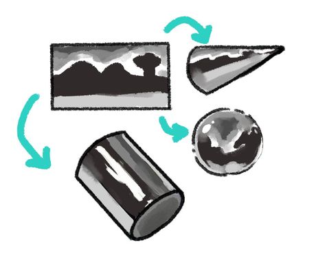 Metal Shading, Rendering Tutorial, Reflection Drawing, Metal Drawing, Metallic Object, Shading Drawing, Concept Art Tutorial, Procreate Tutorial, How To Shade