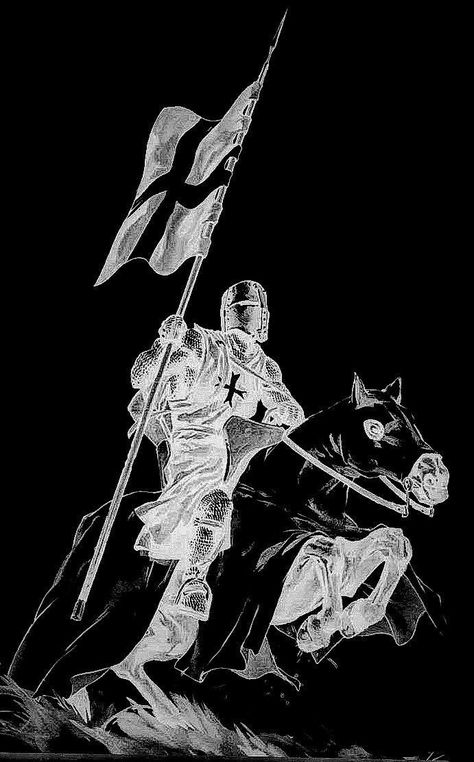 Crusader Wallpaper, Medieval Artwork, Crusader Knight, Rennaissance Art, Combat Art, Knight Art, Biblical Art, Dark Art Illustrations, Catholic Art