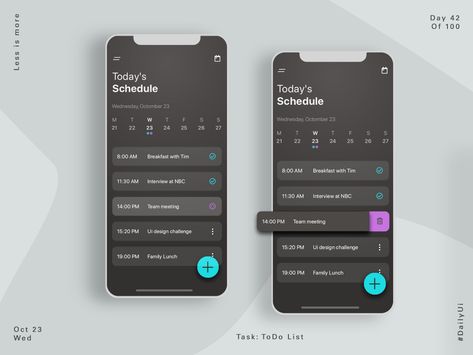 Aesthetic To Do List App, Todolist Ideas, To Do List App Android, Todo App Ui Design, To Do List App, Todo List App, Todo List Ui Design, Todo App, Task Manager App