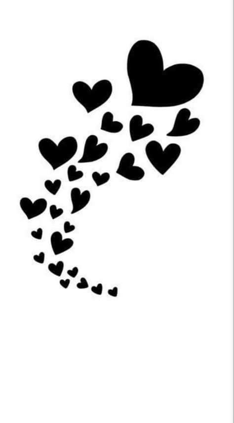 Silhouette Projects Beginner, Wood Burning Patterns Stencil, Ramadan Kids, Graphic Shapes Design, Idee Cricut, Love Coloring Pages, Valentine Images, Black And White Stickers, Zen Doodle Art