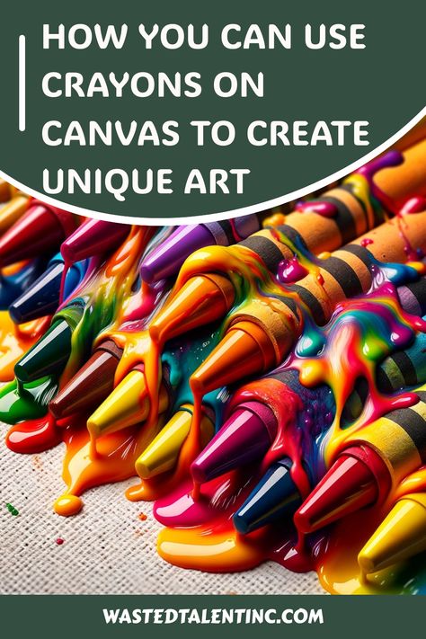 Learn about the innovative techniques for creating art with crayons on canvas, including direct coloring, melting, and mixed media approaches. Understand the advantages of this accessible and versatile medium, alongside potential challenges such as durability and blending. Perfect for artists seeking to experiment with new textures and effects, this article sheds light on how to make the most of crayons in your canvas artwork Melt Crayons On Canvas, Crayon Melting Art Ideas, Melted Crayon Art On Canvas, Art With Crayons, Crayon Melting Art, Wax Crayon Art, Crayon Canvas Art, Melt Crayons, Melted Crayon Canvas