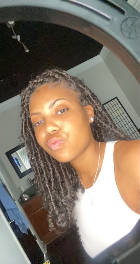 Distressed Locs, Braid Hairstyles, Locs Hairstyles, Natural Hairstyles, Shoulder Length, Locs, Braided Hairstyles, Natural Hair Styles, Braids