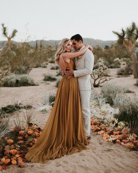 Arizona desert wedding