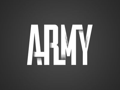 Army Type Army Letters, Army Soldiers, Army Strong, Creative Shot, Us Soldiers, Font Pairing, Army Soldier, Web Graphics, Linkin Park