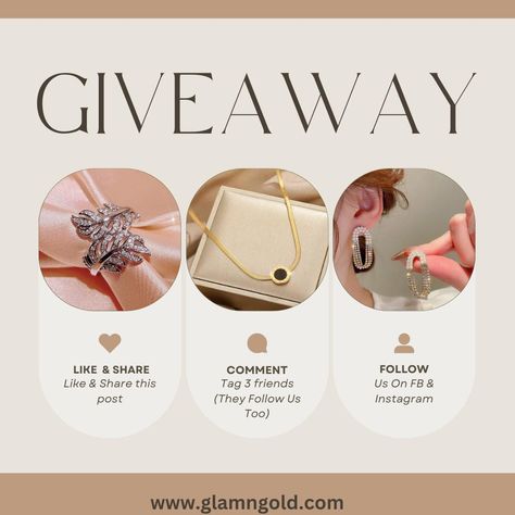 Giveaway Post, Jewelry Giveaway, Giveaway Alert, Lash Tech, Instagram Giveaway, 3 Friends, Sale Banner, Instagram Creative, Facebook Instagram