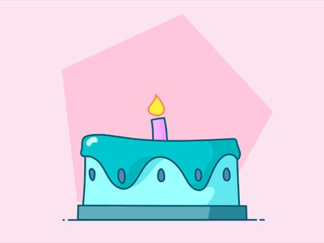 gifs — Mike Mirandi - Animation & Design Birthday Cake Gif Animation, Birthday Cake Animation, Hbd Gif, Cake Animation, Birthday Animation, Birthday Card Gif, Happy Birthday Wishes For Her, Happy Birthday My Brother, Birthday Animated Gif