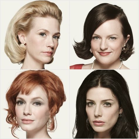 Mad Men Hair Pictures Mad Men Makeup, Joan Mad Men, Mad Men Hair, Set Hairstyles, Mad Men Costume, Floral Hair Wreath, Retro Makeup, Hair Styles 2014, Popsugar Beauty