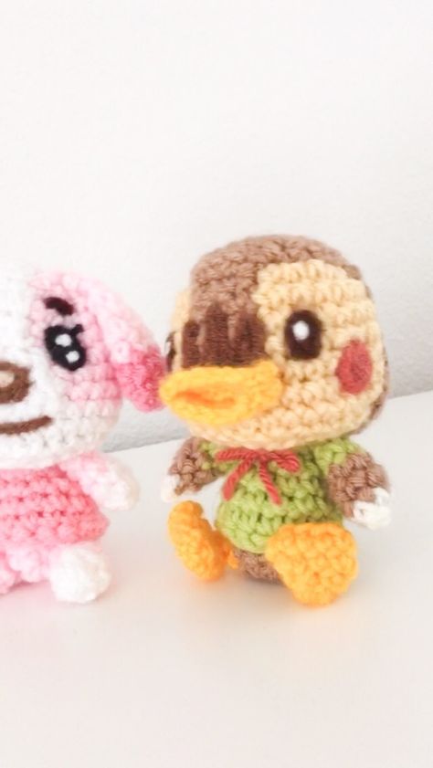 Acnh Crochet Patterns, Animal Crossing Crochet Patterns Free, Acnh Crafts, Acnh Crochet, Animal Crossing Amigurumi, Yarn Plushies, Animal Crossing Crochet, Sunflower Granny Square Pattern, Ostrich Animal