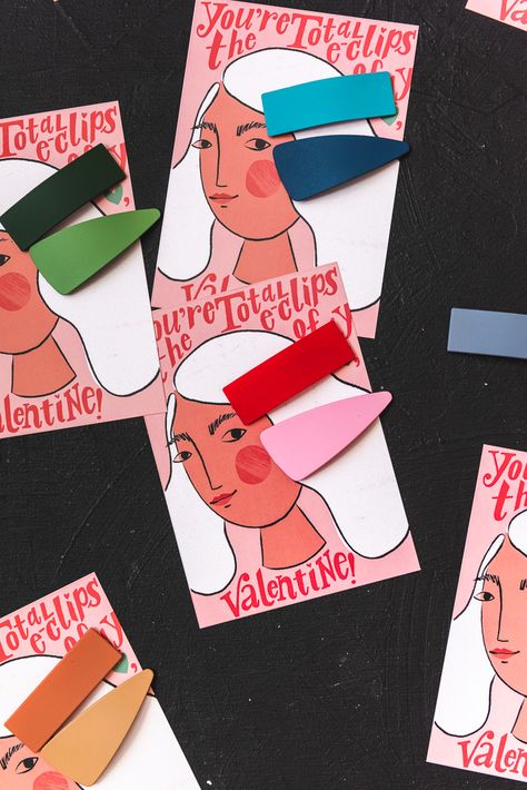 Valentine Hair Clips Round-Up - The House That Lars Built Jewelry Packaging Diy, Cute Clips, Jewelry Packaging Design, Valentine Hair, Packaging Diy, Packaging Ideas Business, Small Business Packaging Ideas, Handmade Packaging, Small Business Packaging