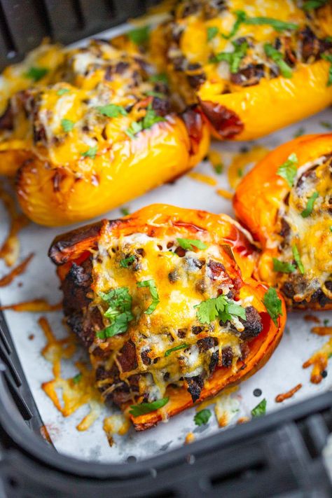 Stuff Bell Peppers In Air Fryer, Stuffed Bell Peppers Turkey Air Fryer, Easy Stuffed Bell Peppers Air Fryer, Taco Stuffed Peppers Air Fryer, Air Fryer Stuffed Peppers Beef, Easy Stuffed Bell Peppers No Rice, Air Fryer Stuffed Peppers With Rice, Stuffed Pepper Air Fryer, Stuffed Bell Peppers In Air Fryer