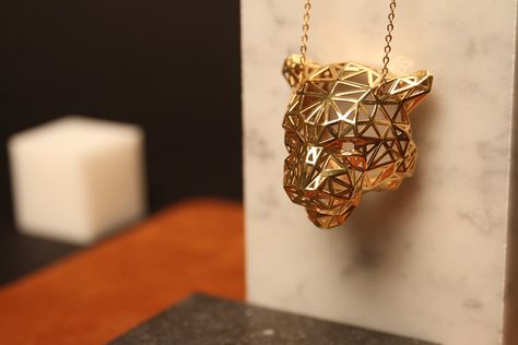 Metal Casting Jewelry, Geometric Tiger, Cad Designer, Tiger Pendant, 3d Jewelry, 3d Printed Jewelry, Additive Manufacturing, Printed Jewelry, Casting Jewelry