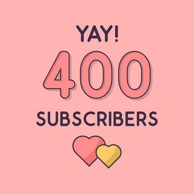 Yay 400 Subscribers celebration Greeting card 2522420 Vector Art at Vecteezy Vision Board Words, Anime Long Hair, Subscriber Count, Youtube Channel Ideas, Youtube Success, Aesthetic Content, Vision Board Affirmations, Doodle On Photo, Aesthetic Videos For Edits Love