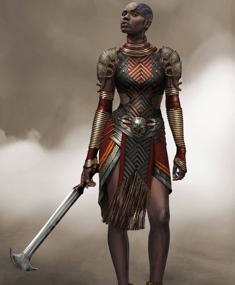 NUBIAMANCY INC. (@nubiamancy) on Instagram: “"Dora Milaje" Official Black Panther concept art by @kcconceptart Be sure to follow @kcconceptart…” Afrika Corps, Black Panther Costume, Panther Art, Black Panther Art, Heroic Fantasy, Afrikaanse Kunst, Black Comics, Black Panthers, Black Characters