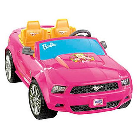 Power Wheels Fisher-Price Barbie Ford Mustang Barbie Power Wheels, Power Wheel Cars, Pink Mustang, Barbie Car, Gif Disney, Riding Toys, Power Wheels, Dc Super Hero Girls, Mustang Convertible