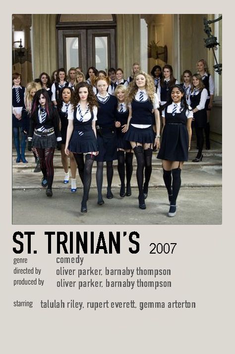 At Trinians, Chick Flick Movies, St Trinians, Movies To Watch Teenagers, Movie Hacks, Movie To Watch List, New Movies To Watch, Movie Club, Girly Movies