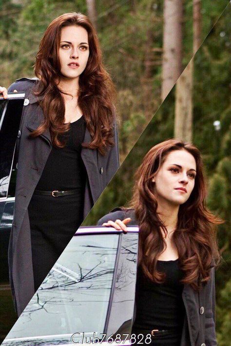 Kristen Stewart Hair, Kristen Stewart Twilight, Bella Cullen, Kristin Stewart, Twilight Breaking Dawn, Twilight Photos, Kristen Stewart Style, Bella Hair, Chocolate Hair