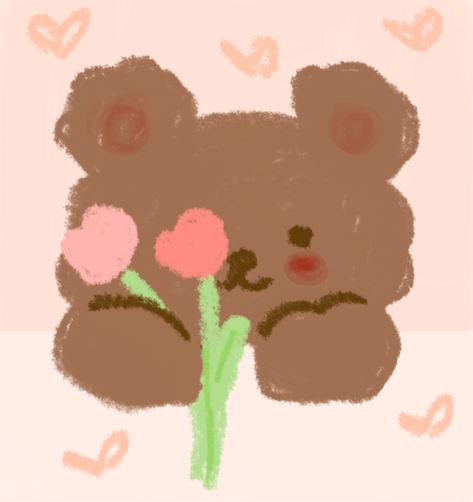 soft korean aesthetic cute noteit idea for gf bf bestfriend flowers tulip Cute Drawings Korean, Soft Aesthetic Drawing, Noteit Ideas For Gf, Cute Drawings For Gf, Noteit Ideas For Bf Easy, Dibujos Aesthetic Amor, Flowers For Gf, Soft Korean Aesthetic, Cute Soft Icons