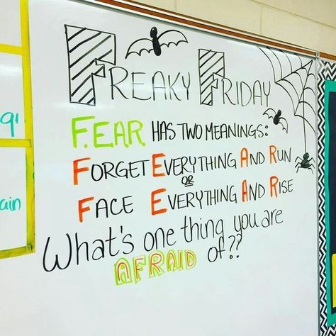 Whiteboard Inspiration, Whiteboard Writing, Whiteboard Prompts, Whiteboard Messages, Morning Board, Halloween Week, Responsive Classroom, Daily Writing Prompts, Morning Meetings