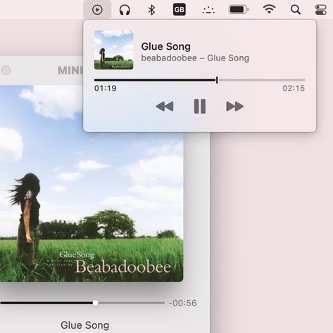 Song Icon Aesthetic, Play Music Icon, Beabadoobee Spotify, Song Icon, Springtime Aesthetic, Glue Song, Aesthetic Computer, Song Aesthetic, Editing Inspiration