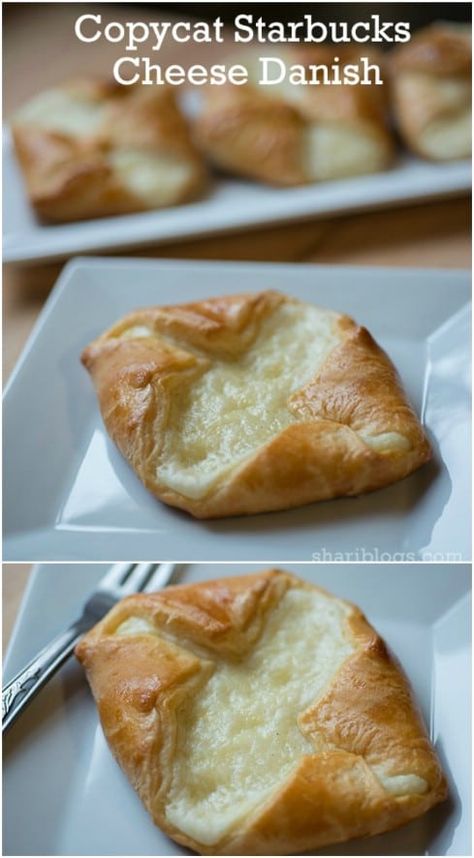 35 Copycat Starbucks Recipes That Are Just As Good – If Not Better Than The Original Starbucks Cheese Danish Recipe, Starbucks Cheese Danish, Easy Cheese Danish, Cheese Danish Recipe, Danish Recipe, Diy Cheese, Cheese Bagels, Fake Products, Copycat Starbucks