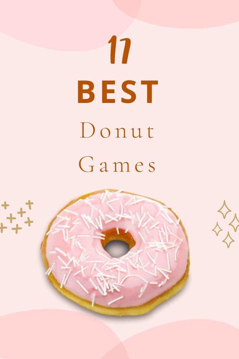 17 Best Donut Games For A Sweet Party - Fun Party Pop Donut Birthday Activities, Donut Themed Party Games, Donut Toss Game, Donut Games For Adults, Donut Party Activities, Donut Theme Games, Donuts With Grown Ups, Two Sweet Party 2nd Birthday Games, Doughnut Party Games