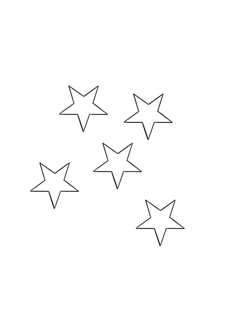 Star Outline Tattoo, Star Tattoo Stencil, Small Star Tattoos, Star Outline, Star Tattoo Designs, Cricut Images, Simple Tattoo Designs, Tattoo Stencil Outline, Huang Renjun