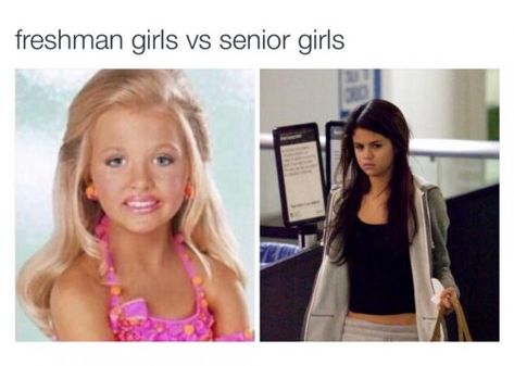 23 Amusing Back To School Memes - QuotesHumor.com School Asthetics, School Memes Student, Freshmen Vs Seniors, Funny Relationship Ecards, High School Memes, Girls Meme, Funny School, Funny Quotes For Teens, School Memes