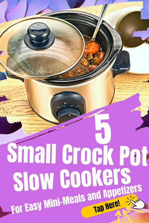 Best Small Crock Pot Slow Cooker Meals For One, Slow Cooker Recipes For 2 People, Slow Cooker For 2, Recipes For 2 Qt Crock Pot, Small Crock Pot Meals For Two, Recipes For Mini Crockpot, Crock Pot Recipes For One, Small Slow Cooker Recipes For Two, Small Crockpot Meals For 2