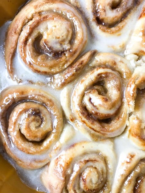 These cinnamon rolls will be a hit with anyone who tries them! Make them for Christmas morning or brunch and they will soon be a Christmas tradition.