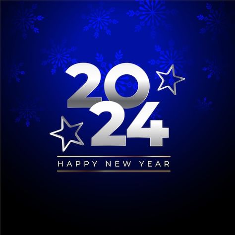 Free vector 2024 new year eve snowflake ... | Free Vector #Freepik #freevector #winter #snow #background #new Happy New Year Video, Happy New Year 2023 Images, New Year Video, Happy New Year Status, New Year Status, New Year Wishes Images, Happy New Year Gif, Happy New Year Wallpaper, New Year Gif