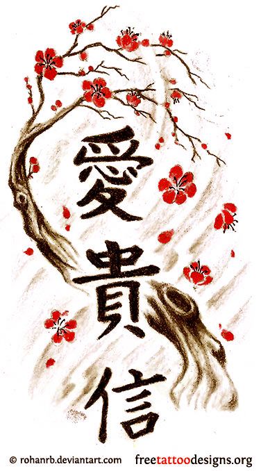 Tree Tattoo Meaning, Pine Tattoo, Cherry Blossom Tree Tattoo, Blossom Tree Tattoo, Kanji Tattoo, Tattoo Tree, Pine Tree Tattoo, Creative Tattoo, Japanese Tree